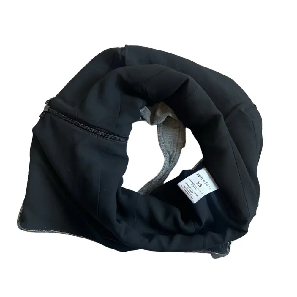 Retrofete Rowan Women’s Pleated Silver Chrome Off The Shoulder Bodysuit Size XS - Picture 5 of 14